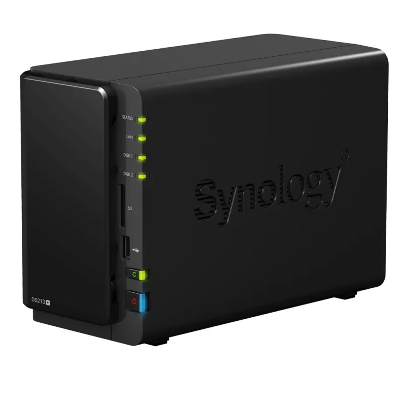 Synology DSC213+ Network Attatch Storage ขนาด 2Bay (4TB X 2) รองรับ Media Streaming, iTune Server