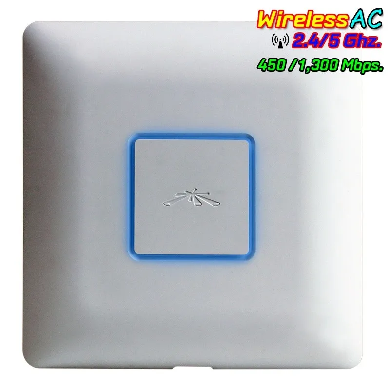 Ubiquiti UniFi UAP-AC Access Point Dual Band 2.4/5GHz มาตรฐาน 802.11ac ความเร็วสูงสุด 1300Mbps