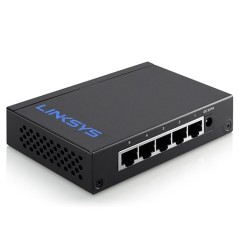 Linksys Linksys LGS105 Desktop Gigabit Switch 5 Port ความเร็ว 10/100/1000 Mbps เคสเหล็ก