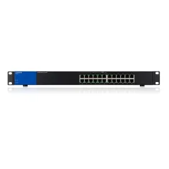 Linksys LGS124P POE Gigabit Switch 24 Port ความเร็ว 10/100/1000 Mbps พร้อม Poe 12 Port เคสเหล็ก