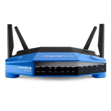Linksys WRT1900AC Wifi Router แบบ Dual Band 2.4GHz/5GHz มาตรฐาน ac ความเร็วสูงสุด 1300Mbps