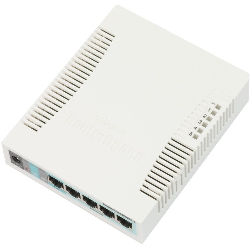MikroTik Mikrotik RB260GS Smart Switch 5 Port Gigabit รองรับทำ VLANs, Mirror Traffic และ Bandwidth Limit