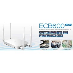 EnGenius ECB600 Wireless Access Point แบบ Dual Band ความถี่ 2.4/5GHz ความเร็ว 300 Mbps Port Gigabit