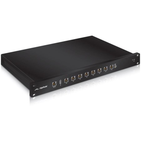 Ubiquiti Edge Router-8 อุปกรณ์ Router CPU Dual-Core 800MHz Ram 2GB พร้อม 8 Port Giagbit 