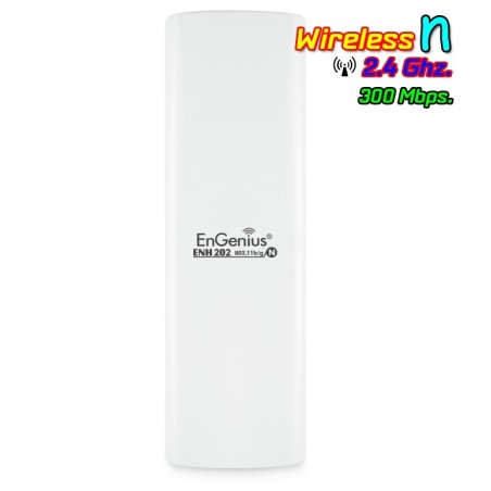 Engenius ENH202 Wireless Access Point แบบภายนอกอาคาร ย่านความถี่ 2.4GHz ความเร็ว 300Mbps