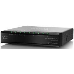 Cisco Cisco SG200-08 L2-Managed Gigabit Switch 8 Port รองรับ VLAN ควบคุมผ่าน WebView