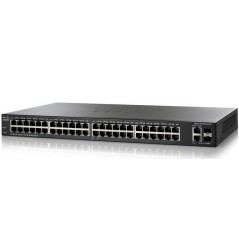 Cisco Cisco SF200E-48P L2-Managed Switch 48 Port 10/100Mbps, 2-Port Gigabit, รองรับ VLAN พร้อม POE 24 Port ควบคุมผ่าน Web