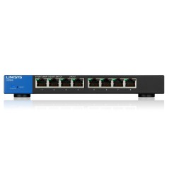Linksys LGS308 L2-Managed Gigabit Switch 8 Port รองรับ VLANs, Link Aggregation ควบคุมผ่าน WebView