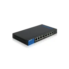 Linksys LGS308 L2-Managed Gigabit Switch 8 Port รองรับ VLANs, Link Aggregation ควบคุมผ่าน WebView