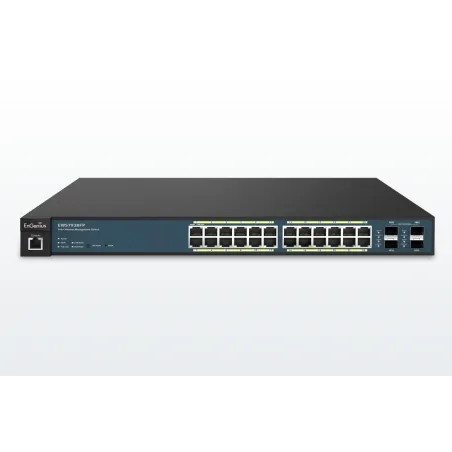 EnGenius EWS7928FP Neutron Managed L2 Gigabit POE Switch ขนาด 24 Port จ่ายไฟสูงสุด 370W