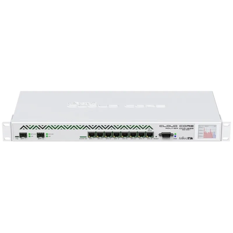 Mikrotik CCR1036-8G-2S+EM Cloud Core Router CPU 36Core 1.2GHz Ram 16GB, 8 Port Giagbit, 2 Port SFP+