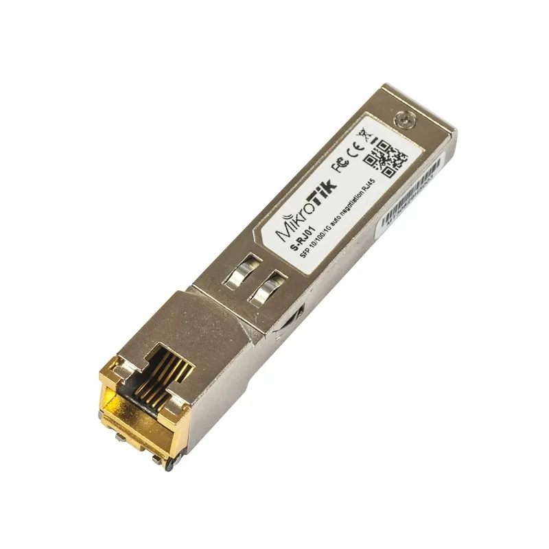 Mikrotik S-RJ01 SFP To RJ45 เชื่อมต่อกับ Port SFP เพื่อแปลงเป็นสาย Lan RJ45 ความเร็ว Gigabit