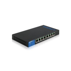Linksys LGS308P L2-Managed Gigabit POE Switch 8 Port รองรับ VLANs, Link Aggregation ควบคุมผ่าน WebView