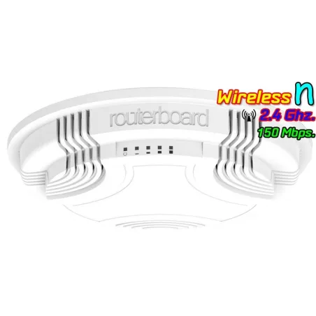 Mikrotik cAP 2n Wireless Access Point ภายในอาคาร 2.4GHz ความเร็ว 150Mbps พร้อม POE