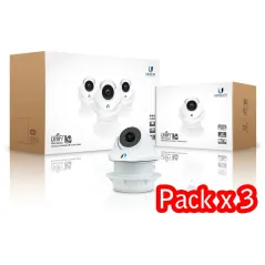 Ubiquiti Unifi Video Camera Dome Pack 3 (UVC-Dome-3) กล้อง IP Camera มาตรฐาน H.264 720p HD, IR LED Night Mode, POE ในชุด