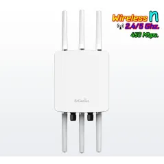 Engenius ENH900Ext AccessPoint ภายนอกอาคาร ความถี่ 2.4/5 GHz 450Mbps 6 เสา รองรับเครือข่าย Mesh 