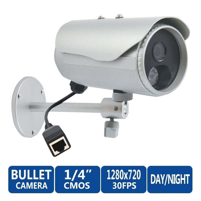 ACTi Bullet IP-Camera D31 ความละเอียด 1MP Outdoor Censor CMOS รองรับ Day/Night IR, Fixed Lens