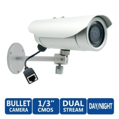 ACTi IP-Camera Bullet E34 ความละเอียด 3MP แบบภายนอกอาคาร รองรับ Day/Night f3.6 Fixed Lens