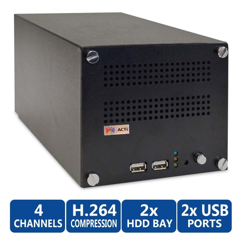 ACTi ENR-1000 Network Video Recorder (NVR) 4CH. 2Bay รองรับ 1080p x 4CH