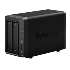 Synology DS214+ Network Attatch Storage ขนาด 2Bay 16TB (8TB X 2) รองรับ Media Streaming, iTune Server, Load Bit