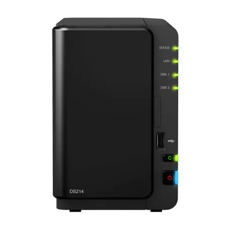 Synology DSC214 Network Attatch Storage ขนาด 2Bay 16TB (8TB X 2) รองรับ Media Streaming, iTune Server, Load Bit