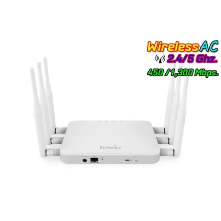 EnGenius ECB1750 Access Point Dual Band ความถี่ 2.4/5GHz มาตรฐาน AC ความเร็วสูงสุด 1300 Mbps Port Gigabit
