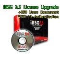 iBSG 3.5 License Upgrade-850 Ent เพิ่ม Users อีก 850 Users Concurrent สำหรับ iBSG Software และ The Box