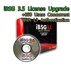 iBSG 3.5 License Upgrade-850 Ent เพิ่ม Users อีก 850 Users Concurrent สำหรับ iBSG Software และ The Box