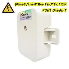 EnGenius ESA-7500G Surge/ Lightning Protector อุปกรณ์ปกป้องระบบเครือข่ายที่เกิดจากฟ้าผ่าผ่านสาย Lan