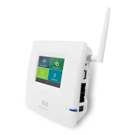 LoopComm LP-S1 อุปกรณ์ Wifi Repeater ความเร็ว 150Mbps กำลังส่ง 800mW ติดตั้งง่าย ใช้ระบบ Touch Screen