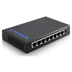 Linksys LGS108 Gigabit Switch 8 Port แบบ Desktop ความเร็ว 10/100/1000 Mbps เคสเหล็ก