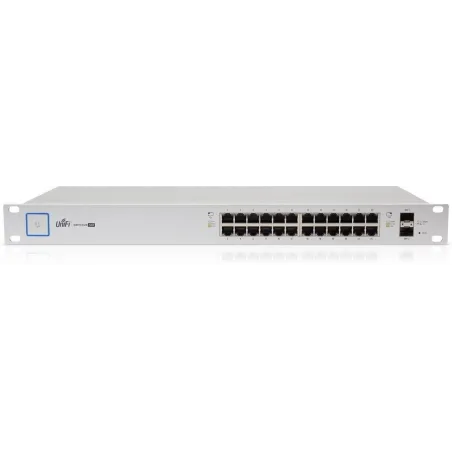 Ubiquiti Unifi Switch US-24-500W L2-Managed POE Switch 24 Port Gigabit รองรับ POE 802.3af/at สูงสุด 500W