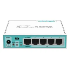 Mikrotik Router RB750Gr2 (hEX) CPU 720MHz Ram 64MB, 5 port Gigabit ROS LV.4 ประหยัดไฟเพียง 4W