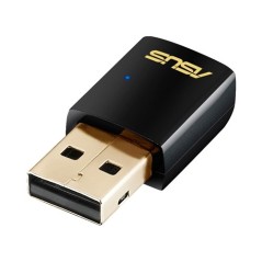 ASUS USB-AC51 Wireless USB Adapter มาตรฐาน AC แบบ Dual-Band 2.4/5 GHz ความเร็วสูงสุด 150/433Mbps 