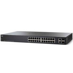 Cisco SG220-26 Smart Plus L2-Managed Gigabit Switch 24 Port Gigabit, 2 Port SFP ควบคุมผ่าน Web