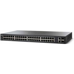 Cisco SG220-50P Smart Plus L2-Managed Gigabit POE Switch 48 Port Gigabit, 2 Port SFP ควบคุมผ่าน Web