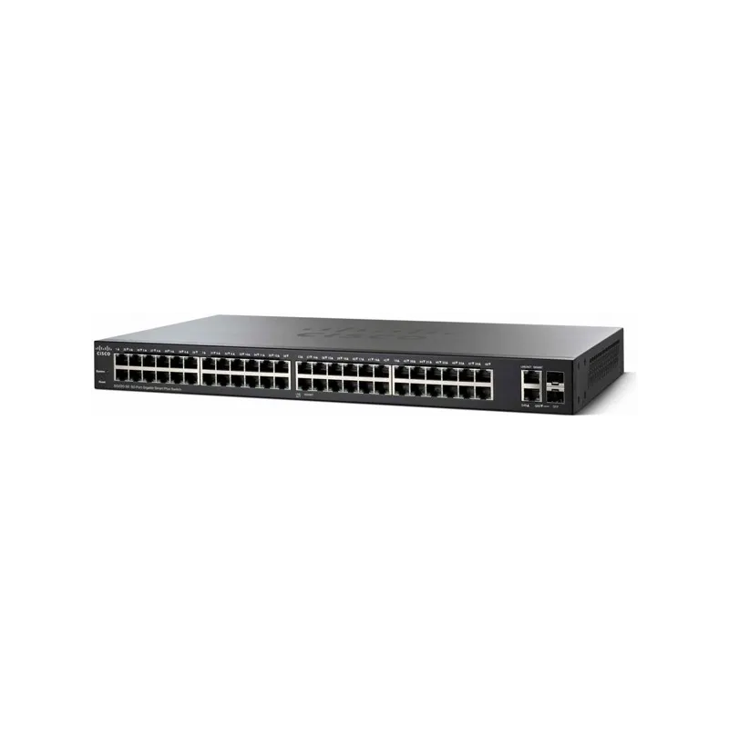 Cisco SG220-50P Smart Plus L2-Managed Gigabit POE Switch 48 Port Gigabit, 2 Port SFP ควบคุมผ่าน Web