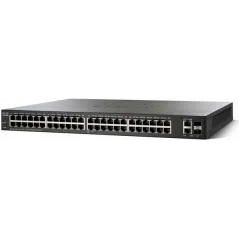 Cisco SF220-48P Smart Plus L2-Managed POE Switch 48 Port 10/100Mbps, 2 Port SFP ควบคุมผ่าน Web