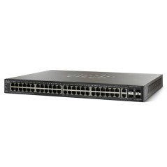 Cisco SG500-52P Stackable L3-Managed POE Switch 48 Port Gigabit, 2 Port SFP, 2 Combo, POE 48 Port