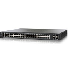 Cisco SF500-48 Stackable L3-Managed Switch 48 Port 10/100Mbps, 2 Port Gigabit, 2 Port Combo