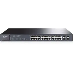 TP-LINK TL-SG2424P L2 Managed Gigabit POE Switch ขนาด 24 Port พร้อม 4 Combo SFP Slots