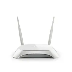 TP-Link TL-MR3420 3G Wireless Router ใช้ร่วมกับ 3G USB มาตรฐาน 802.11n ย่านความถี่ 2.4GHz ความเร็ว 300Mbps 