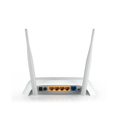 TP-Link TL-MR3420 3G Wireless Router ใช้ร่วมกับ 3G USB มาตรฐาน 802.11n ย่านความถี่ 2.4GHz ความเร็ว 300Mbps 