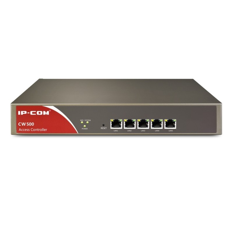 IP-COM CW500 Access Controller สำหรับบริหารจัดการ Centralized Management AP ของ IP-COM ได้ 32 ชุด 5 Port Gigabit 