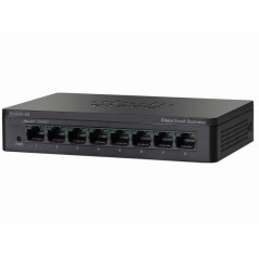 Cisco SG95D-08 Unmanaged Desktop Gigabit Switch ขนาด 8 Port ความเร็ว 10/100/1000Mbps