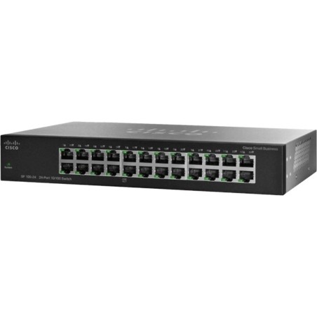 Cisco SG95-24 Unmanaged Rackmount Gigabit Switch ขนาด 24 Port ความเร็ว 10/100/1000Mbps