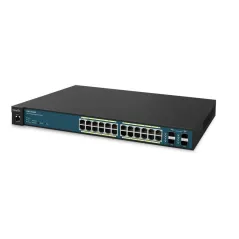 EnGenius EWS7928P Neutron Managed L2 Gigabit POE Switch ขนาด 24 Port จ่ายไฟสูงสุด 185W