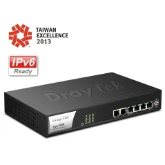 DrayTek Vigor2960 Dual WAN Load-balance VPN Router รวม Internet 2 คู่สาย VPN 200 Tunnels, 80,000 Session