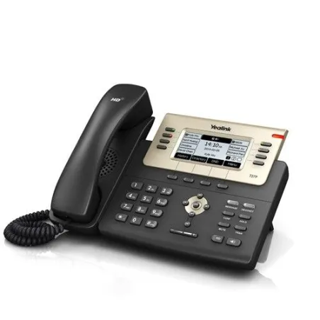 Yealink SIP-T27P โทรศัพท์แบบ IP (IP-Phone) จอ LCD รองรับ 6 SIP Account, HD Voice พร้อม Adapter รองรับ POE