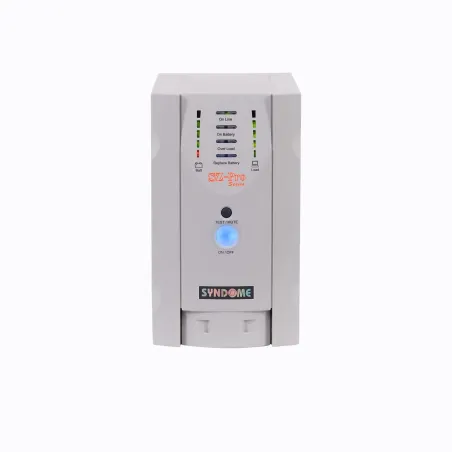 Syndome SZ-1001 Pro เครื่องสำรองไฟ UPS 1000VA 800Watt พร้อมระบบปรับแรงดันไฟฟ้าอัตโนมัติ (AVR)